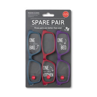 USA Spare Pair Brights Reading Glasses +1.5